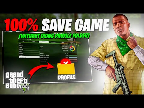 How To Install 100% Save Game GTA 5 ✅ (Without Using Profile Folder) 100% Complete Save Game GTA V