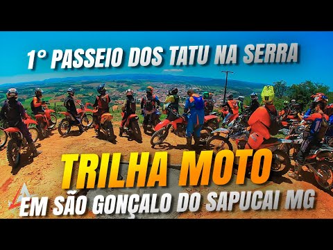 1° Passeio dos Tatu na serra em São gonçalo do sapucai MG