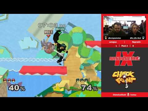 SmashPoint IX Melee - Pool 2 - Octopus vs Neproxin