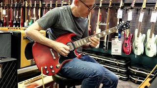 Video thumbnail for Epiphone 1961 Les Paul SG Standard Aged Sixties Cherry by rmenga