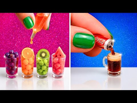 Tiny Food & Hacks That Are At Another Level 🤯 COOL DIY TRICKS YOU MUST TRY!