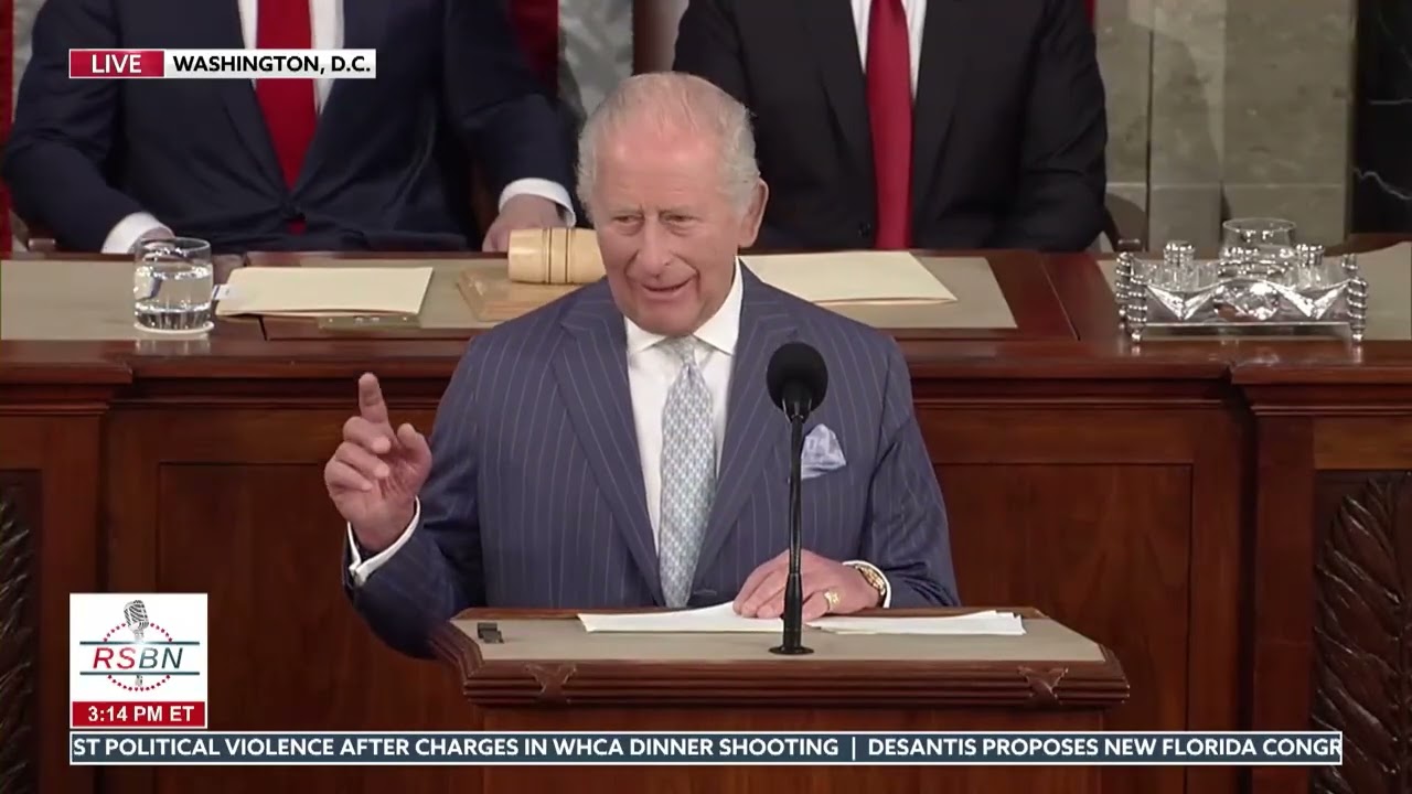 WATCH: King Charles III On the Intertwining Relationship Between the U.K. and the U.S. - 04/28/26