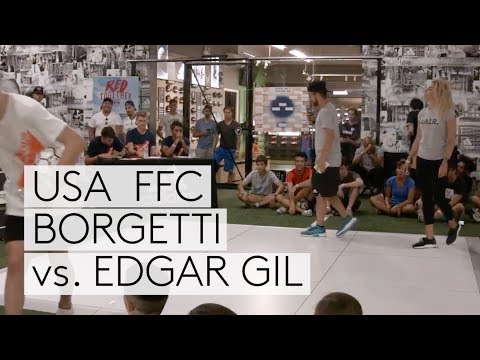 TOP 16 || BORGETTI vs EDGAR || USA Freestyle Football Championship || No ID Football