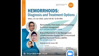 KUNCI JAWABAN WEBINAR APOTEKER APLIKASI SIAP 2022-13 | HEMORRHOIDS : DIAGNOSIS & TREATMENT OPTIONS