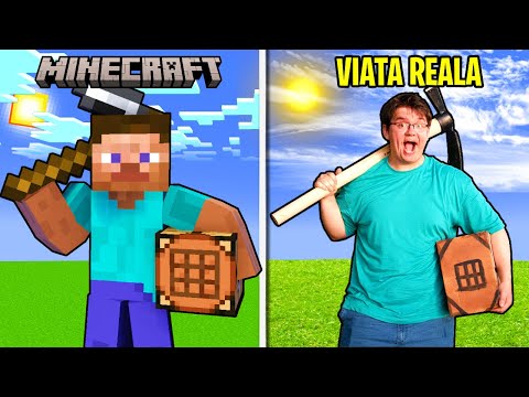 MINECRAFT IN REAL LIFE