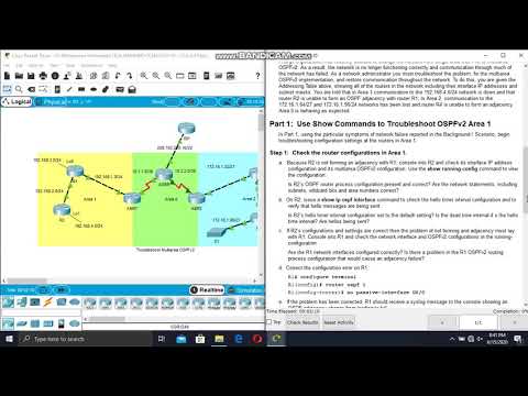 10.2.4.3 Packet Tracer   Troubleshoot Multiarea OSPFv2(ID)
