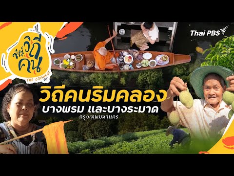 วิถีคนริมคลองบางพรม และบางระมาด กรุงเทพมหานคร | ซีรีส์วิถีคน