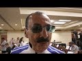 NACHO BERISTAIN "I HOPE PACQUIAO BEATS THURMAN! I ADMIRE PACMAN SO MUCH"