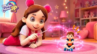 Maria Clara encolhe o JP com uma varinha mágica!