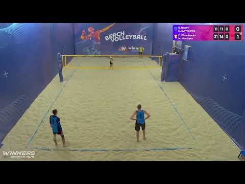 12:50 B.Isakov / D.Svyrydenko - D.Kharchenko / M.Horobets |Winners Beach Volleyball