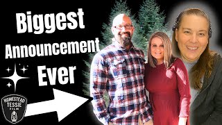 GRAB A TISSUE,THE BIGGEST ANNOUNCEMENT I WILL EVER MAKE .......