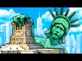 Statue of Liberty VANISHES in GTA 5... then it CRUSHED ME?!