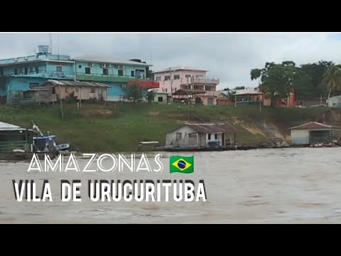 Descendo o Rio até a Vila de Urucurituba no meio da Amazônia