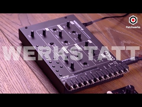 Обзор аналогового синтезатора Moog Werkstatt 01