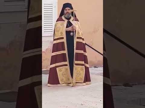 Episkop dalmatinski Nikodim vodi liturgiju u crkvi sv. Ilije u Zadru na Ilindan