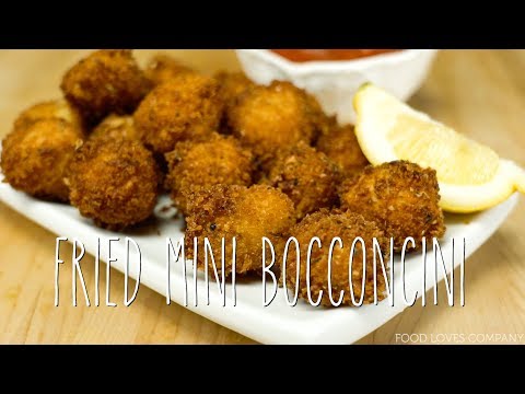 Fried Mini Bocconcini | Easy Appetizer Idea