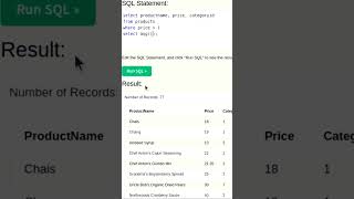 SQL query to find products with price more than avg price. #sql #sqlinterviewquestions #sqlinterview 
