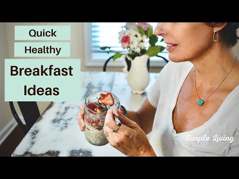 5 Quick & Healthy Breakfast Ideas | Easy Weekday Breakfast | Simple living