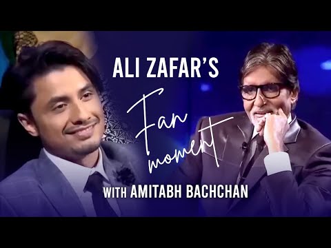Ali Zafar's fan moment with Amitabh Bachchan | Kill Dil Cast | KBC