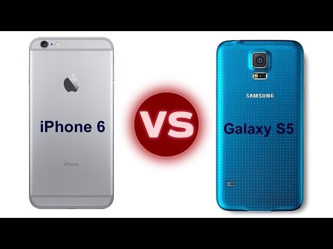 Samsung Galaxy S5 Android 5.0 Lollipop vs iPhone 6 iOS 8.2 - BenchMark Test