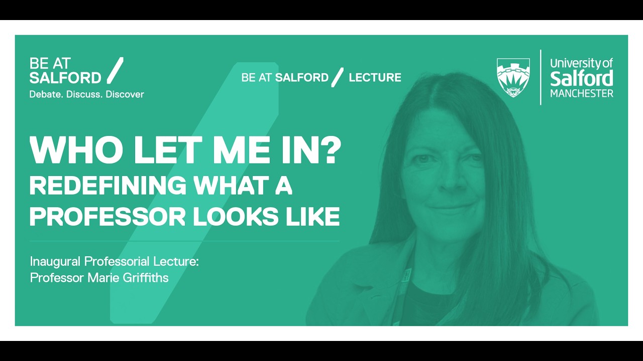 Marie Griffiths: Who Let Me In? Redefining What a Professor Looks Like