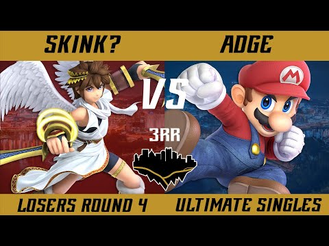 Three River Rumble #39 Losers Round 4 - Skink? (Pit) vs. Adge (Mario) - SSBU