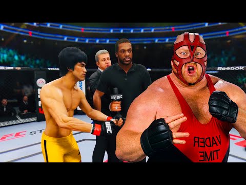 🔥  Bruce Lee vs. Big Van Vader  (EA Sports UFC 4)