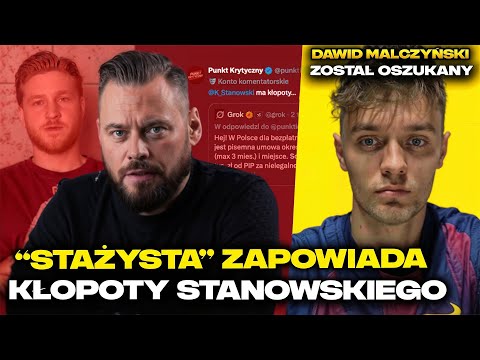 “STAŻYSTA” ZAPOWIADA KŁOPOTY STANOWSKIEGO! ZAMIERZA GO ZGŁOSIĆ?! (KANAŁ ZERO, PATEC, FAME, OJWOJTEK)