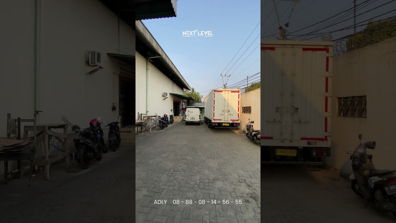 Dijual - Gudang Pinggir Jalan bisa Masuk Truck 20 Feet Dekat Akses Toll Bekasi Dalam Kawasan Industri di Harapan Baru, Bekasi