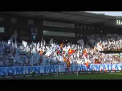 Operasinger Fernando Concha singing the Malmö FF anthem (MFF hymnen)