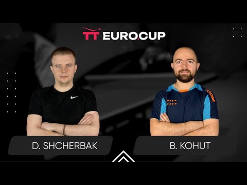 17:35 Denys Shcherbak - Bohdan Kohut 24.09.2025 TT Euro.Cup Ukraine Elite. TABLE 3