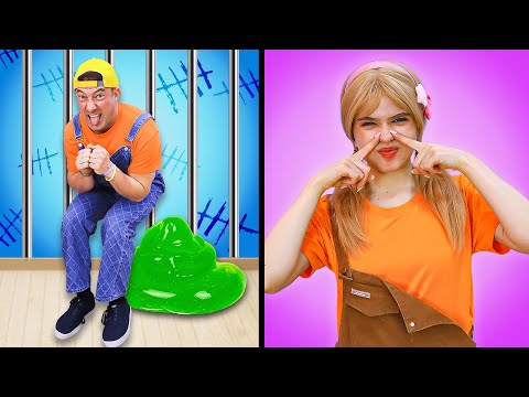 Bad Boy Vs Good Girl in jail! Genius Babysitting Ideas Hacks & Cool Situations by Crafty Hype Plus