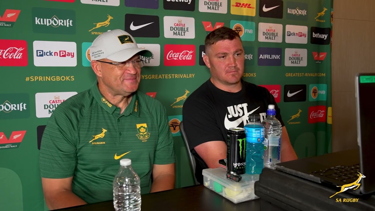 Deon Davids and Jasper Wiese | Springbok Press Conference | 8 September 2026