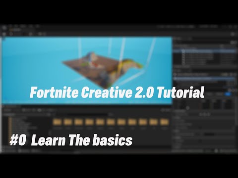 UEFN Fortnite Tutorial - The Basics (Creative 2.0) #uefn #fortnite #ue5 #verse #tutorial