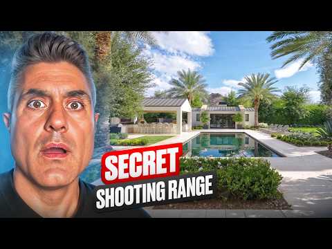 I Found a Hidden Shooting Range Inside This Paradise Valley Mansion!