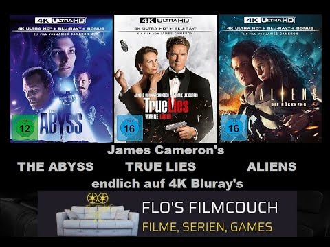 The Abyss, True Lies - Wahre Lügen und Aliens - Die Rückkehr 4K Bluray's