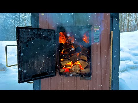 How Many Hours a Loaded Outdoor Wood Boiler Will Heat During Below 0° Temperatures