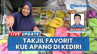 Takjil Ala Bugis di Kawasan Pare Kediri, Legitnya Kue Apang Jadi Incaran Warga untuk Buka Puasa