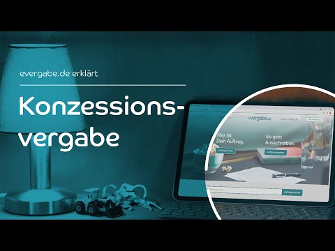 Konzessionsvergabe | evergabe.de erklärt