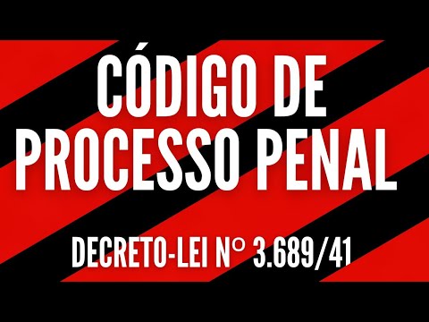 Código Processo Penal Atualizado em Áudio  -  Decreto lei 3.689/41