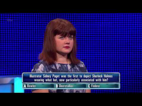 Natalie Gets Her Sherlock Holmes Question Right - The Chase