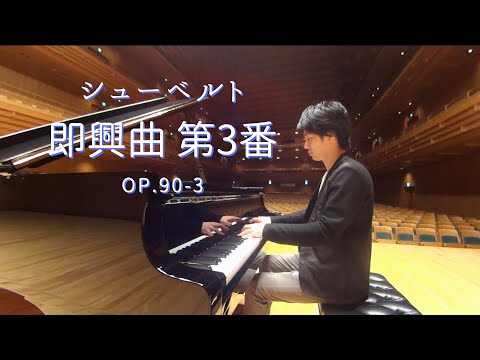シューベルト：即興曲 第3番 作品90-3 / Schubert: Impromptu Op.90-3 小瀧俊治 (ピアノ)