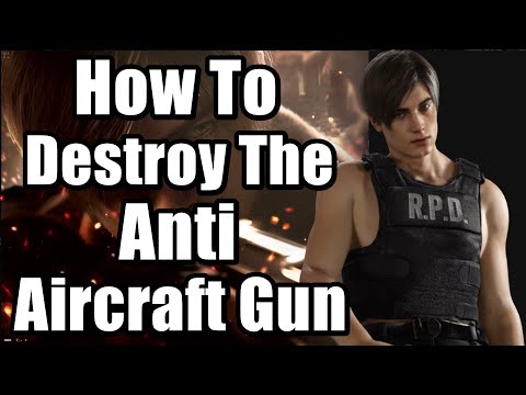 Resident Evil 4 Remake How To Destroy The Anti Aircraft Gun