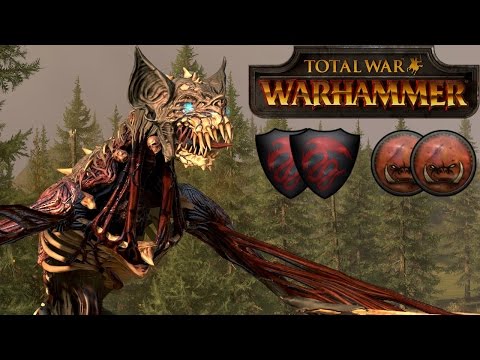 Total War Warhammer Online Battle Video 1 Vampires vs Greenskins