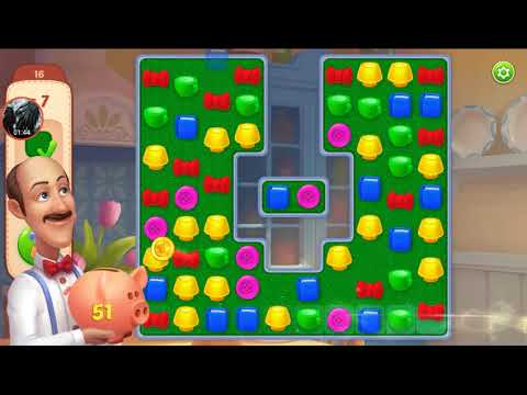 Homescapes level 16 walkthrough