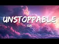 Sia Unstoppable Lyrics