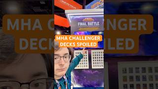 UVS SPOILED the upcoming MHA challenger decks! #universus #mha #tcg #tcgcommunity #momocon