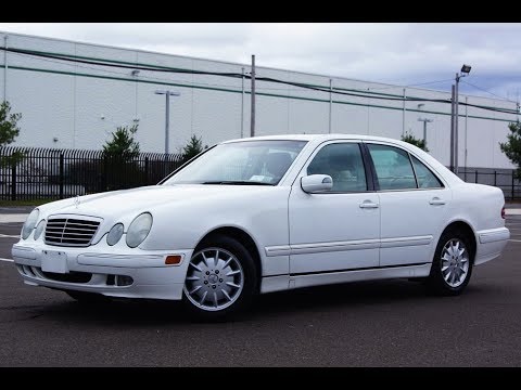 2000 Mercedes-Benz  E320 White Sedan
