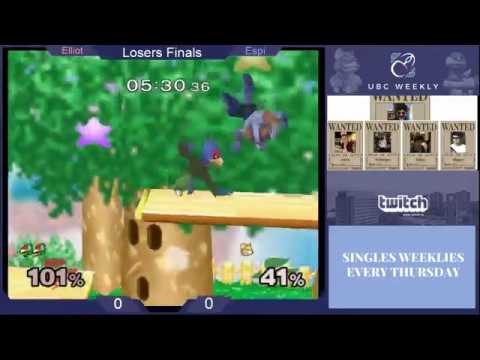 Melee's Most Wanted Losers Finals Espi vs Elliot