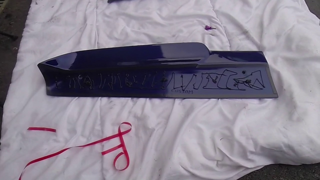 Watch video Rear Barn Door Spoiler installation Now Rear Barn Door Spoiler installation